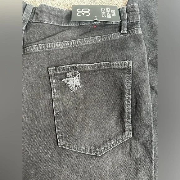 NWT BDG  Women’s Stretch High-Rise Flare Jeans - Picture 11 of 12